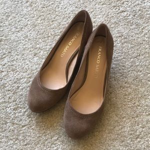 Franco Sarto wedge pumps